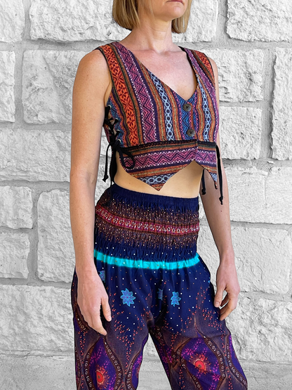 Petal Vest - Colorful