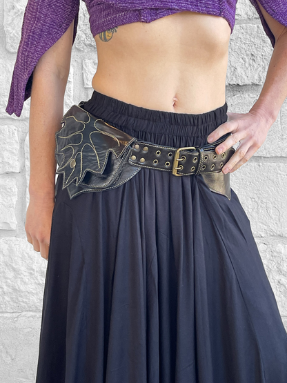 Utility Belt - Autumn Leaf - Black
