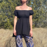 SALE! ‘Juliet Short Sleeve' - Black
