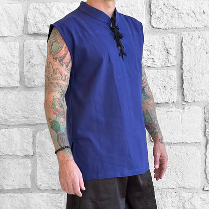 Rogue Sleeveless Shirt - Dark Blue