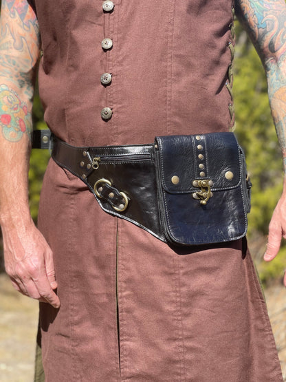 Satchel Utility Belt - Black