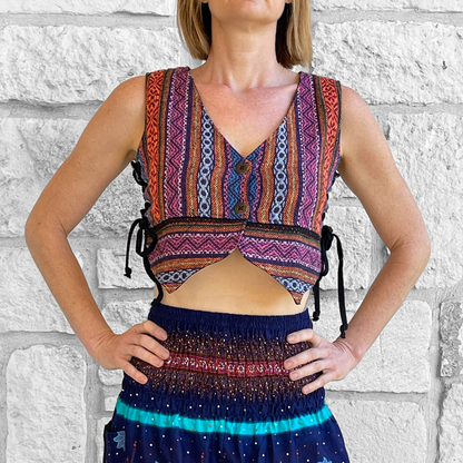 Petal Vest - Colorful