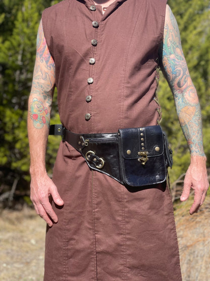 Satchel Utility Belt - Black