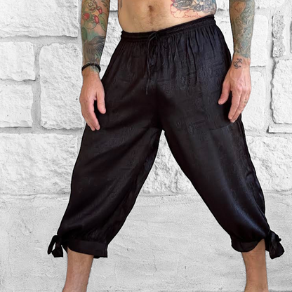 Buccaneer Pants Silk - Black