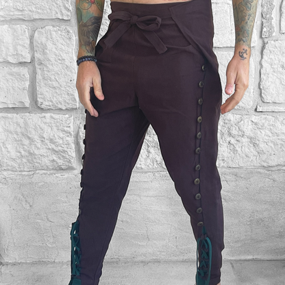 Navigator Pants - Brown/Green – Zootzu Garb