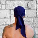 'Pirate Bandana' Medieval Hat - Dark Blue