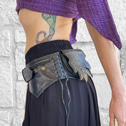 Utility Belt - Autumn Leaf - Black