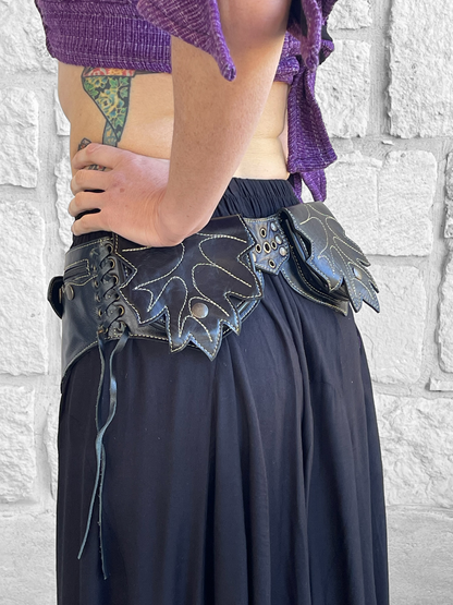 Utility Belt - Autumn Leaf - Black
