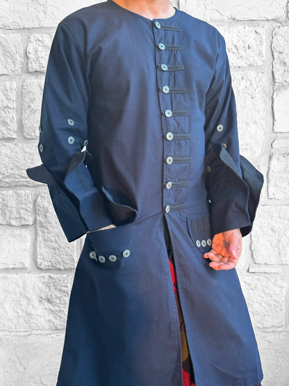 Pirate Jacket - Dark Blue/Black