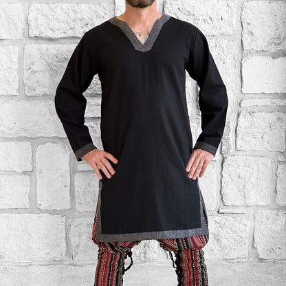 Viking Tunic LS - Black