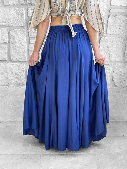 Sadie Skirt - Rayon Blue