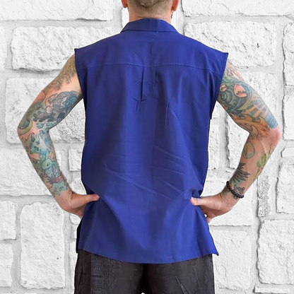 Rogue Sleeveless Shirt - Dark Blue