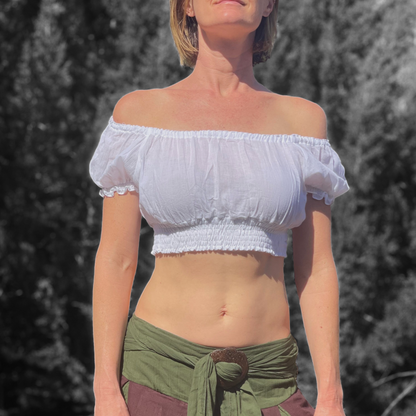 Crop Top - White