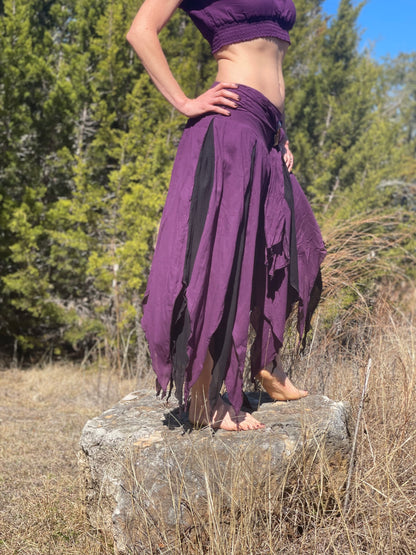 Crop Top - Dark Purple