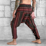 'Scallywag' Pants - Multi Colored Red/Yellow