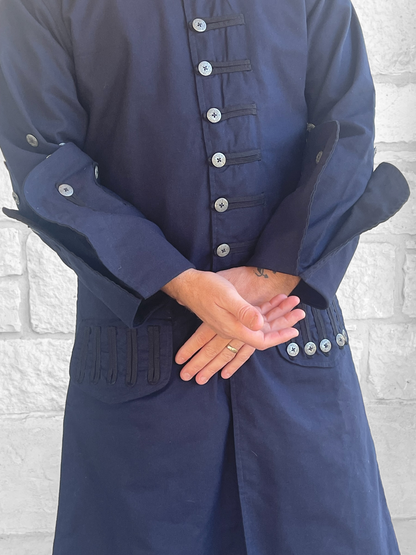 Pirate Jacket - Dark Blue/Black