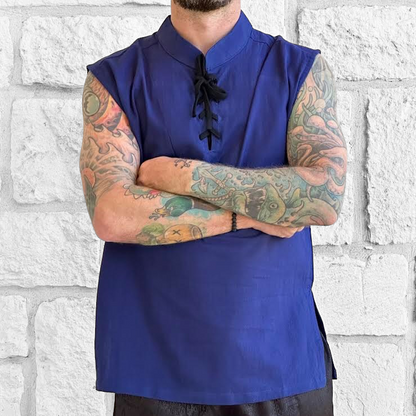 Rogue Sleeveless Shirt - Dark Blue