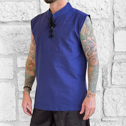 Rogue Sleeveless Shirt - Dark Blue